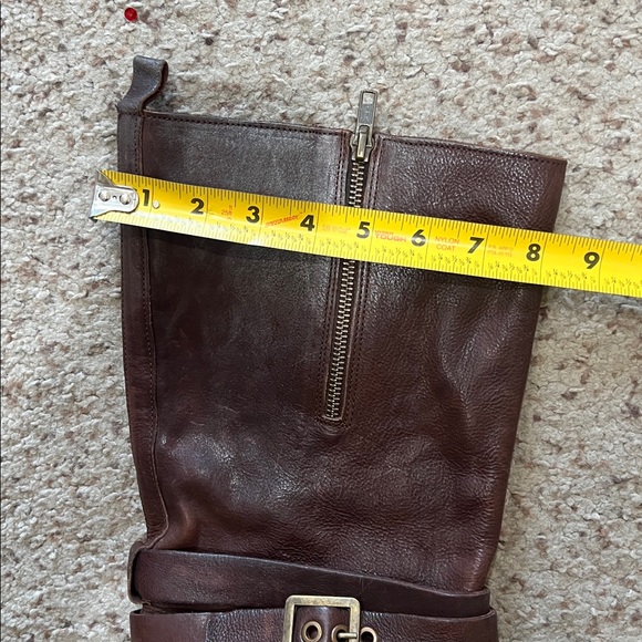 Vintage Foundry Co. Women's 10 Philippa mid-calf leather boots chocolate brown - Picture 15 of 16